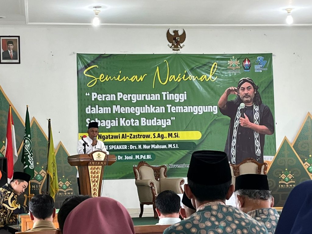 Lewat Seminar, INISNU Teguhkan Temanggung sebagai Kota Budaya