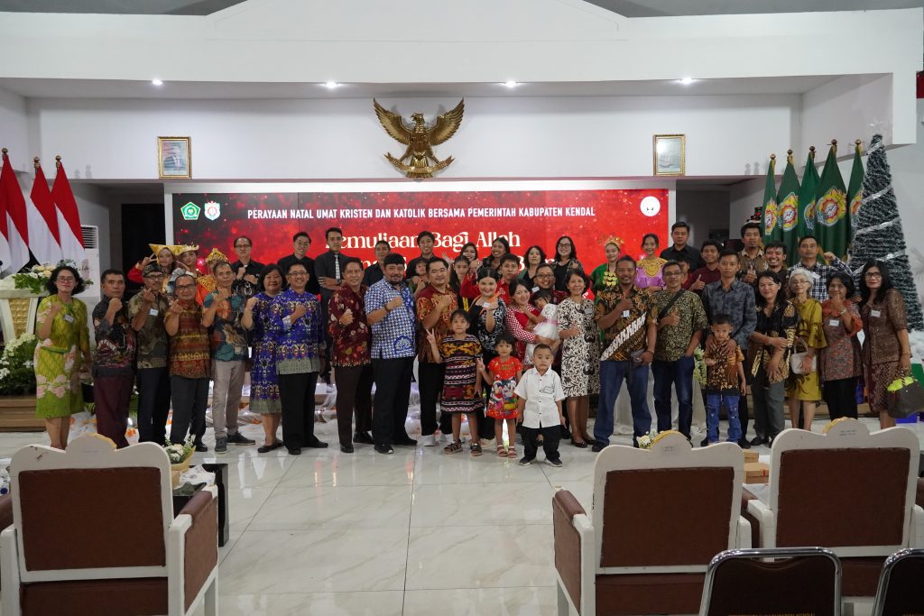 BKGK2 Kabupaten Kendal menggelar acara Perayaan Natal Bersama
