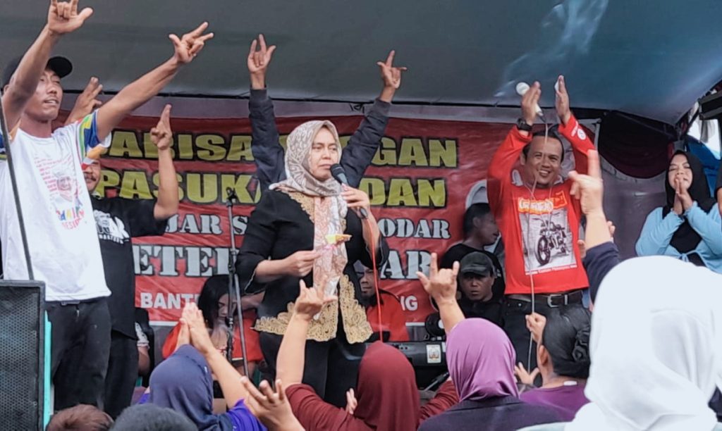 DPP Sogan Kampanyekan Ganjar-Mahfud di Desa Gempolsewu