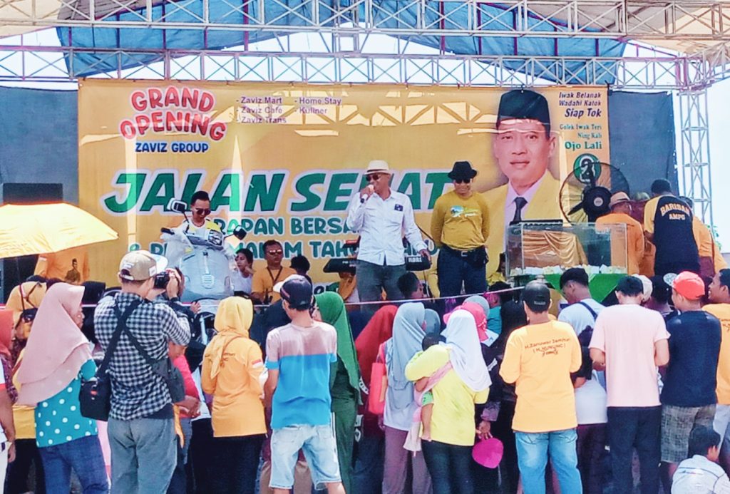 Jalan Sehat dan Sarapan Bersama Meriahkan Acara Grand Opening Zaviz Group 