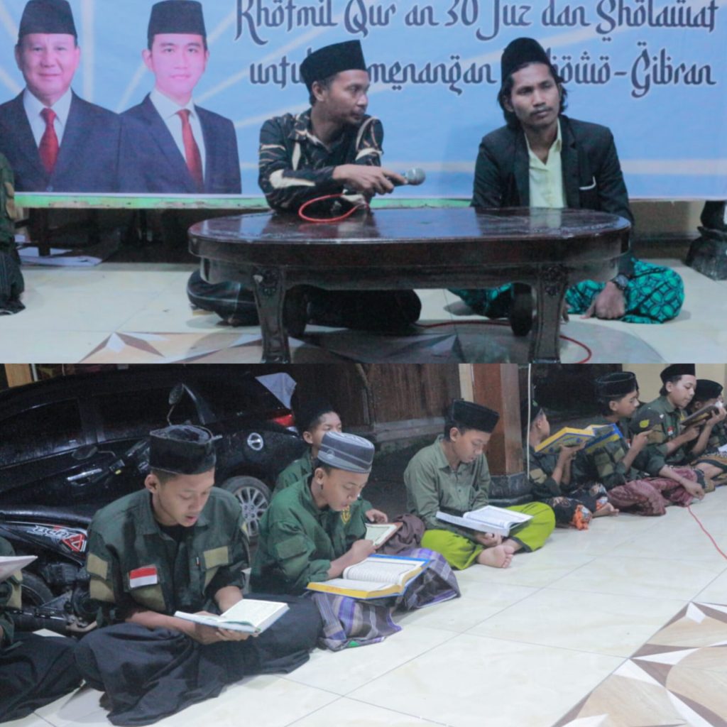 Gibran Berkopyah Kendal Adakan Acara Khotmil Qur’an dan Sholawat Bersama Santri 