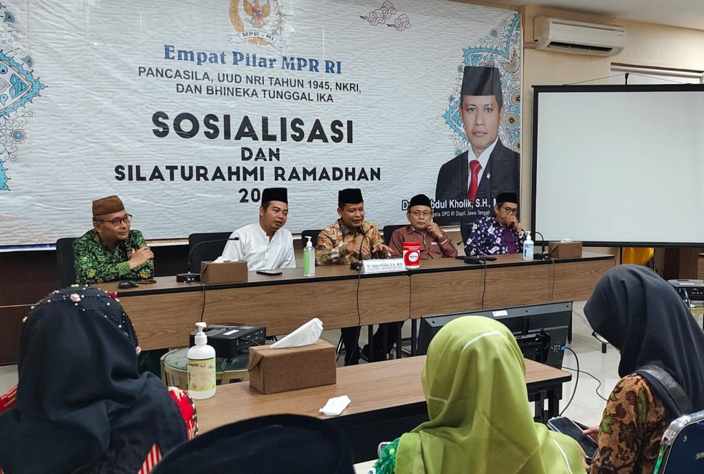 Dr. Abdul Kholik, S.H., M.Si Sosialisasikan Empat Pilar MPR RI