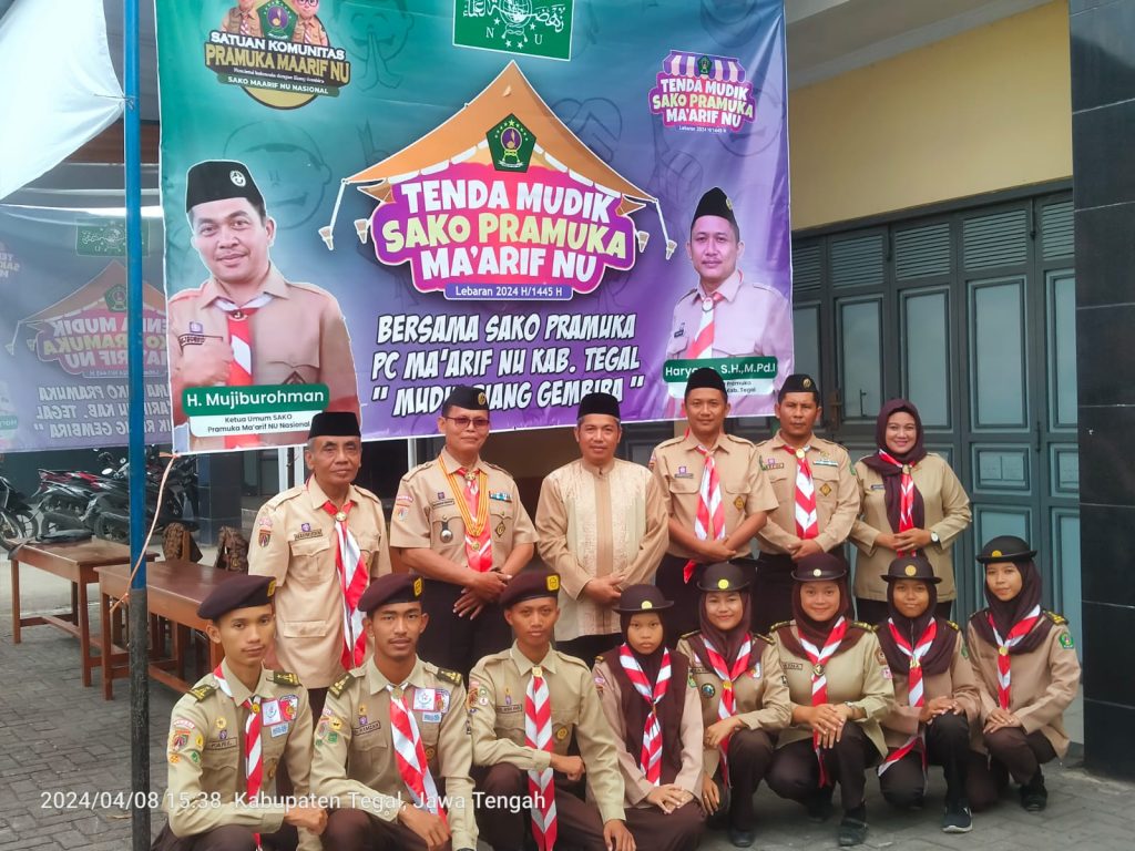 Sako Pramuka Ma’arif Jateng Apresiasi Inisiasi Tenda Mudik