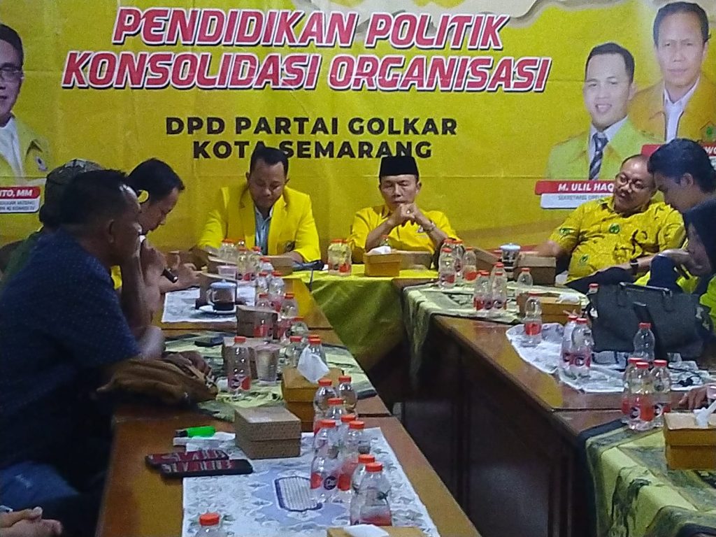 Golkar Kota Semarang Buka Pendaftaran Wali Kota dan Wakil Wakil Wali Kota