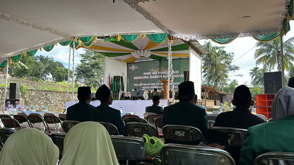 Konsolidasi Organisasi, MWC NU Windusari Halalbihalal