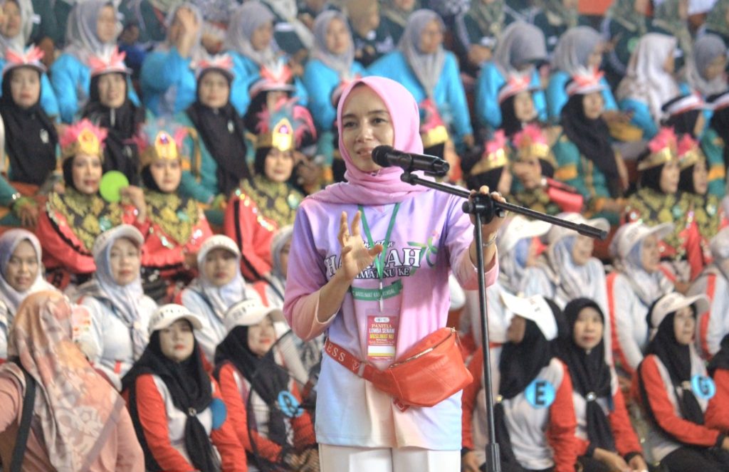 PC Muslimat NU Kendal Gelar Lomba Senam Sehat Muslimat 