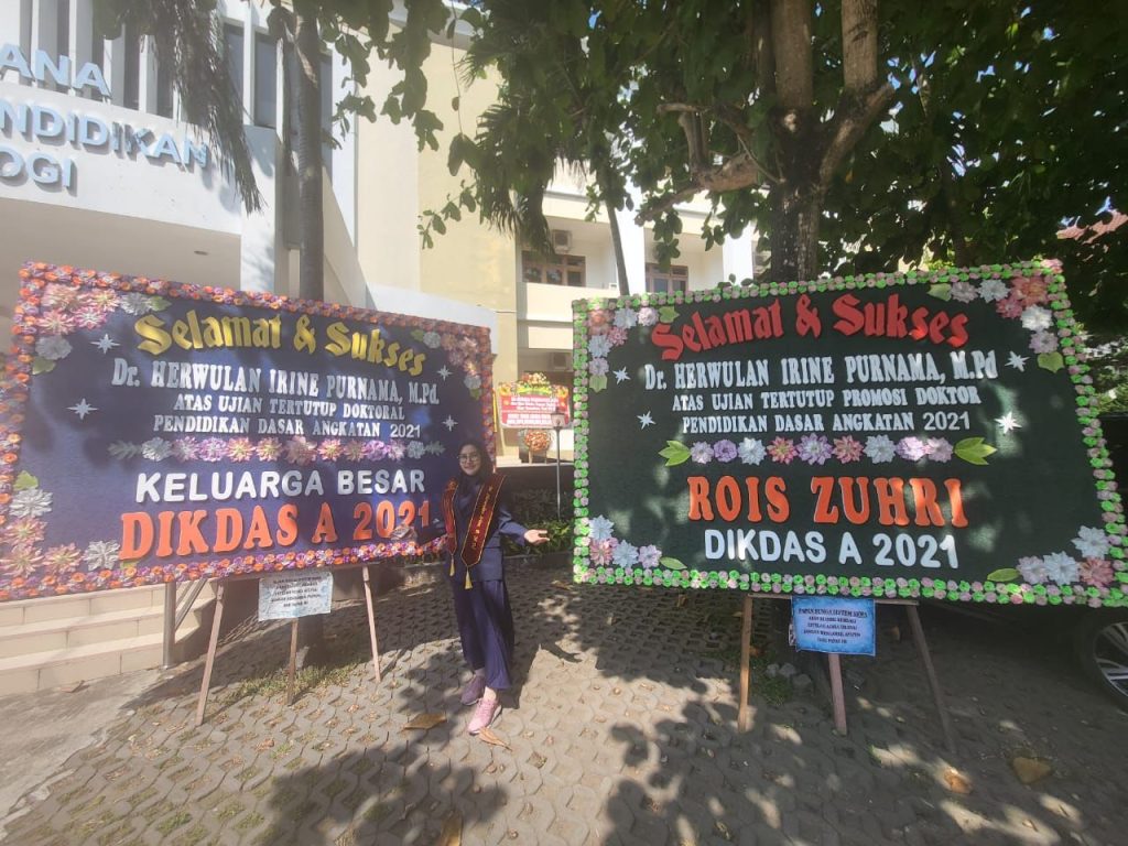 Herwulan, Guru SDN 37 Pontianak Raih Doktor UNY Tanpa Ujian Terbuka