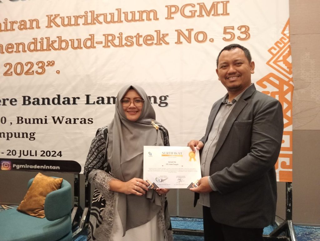 PD PGMI Jateng-DIY Dinobatkan Jadi Korwil Terproduktif di Indonesia