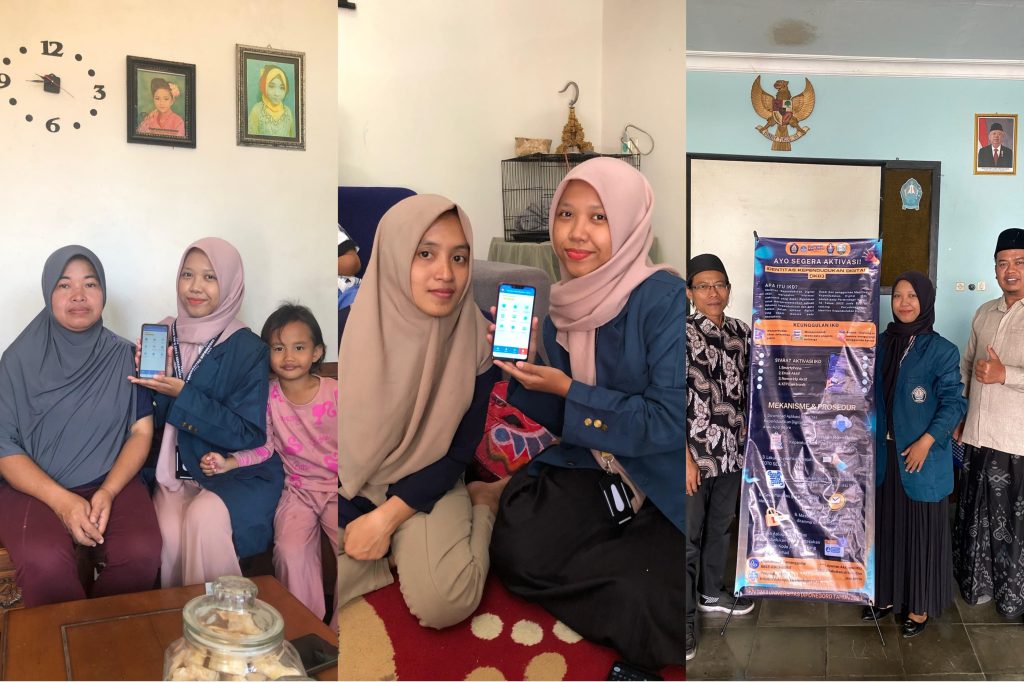 Wujudkan Digitalisasi KTP, Mahasiswa KKN Undip Dampingi Masyarakat Desa Tegallurung Dalam Aktivasi IKD