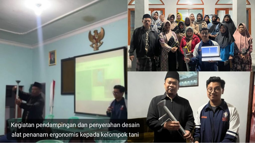 Mahasiswa KKN Undip Ciptakan Alat Penanam Ergonomis untuk Petani