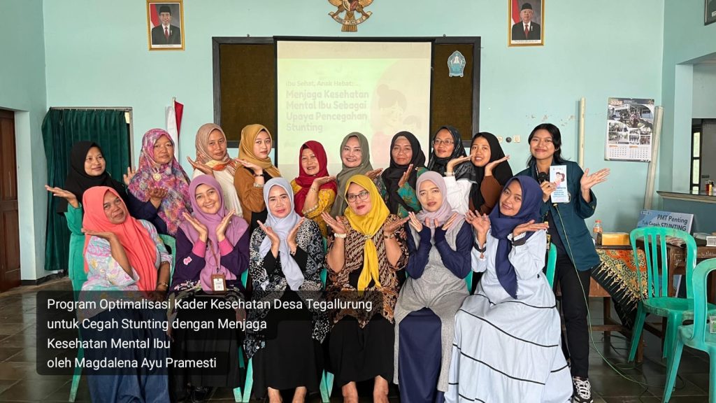 Ibu Sehat, Anak Hebat! Mahasiswa KKN Undip Dampingi Kader Kesehatan Desa Tegallurung untuk Cegah Stunting dengan Menjaga Kesehatan Mental Ibu