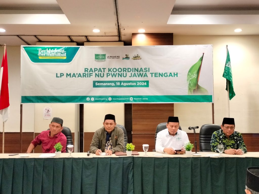Pengurus Ma’arif NU Jateng 2024-2029 Siapkan Program Kerja