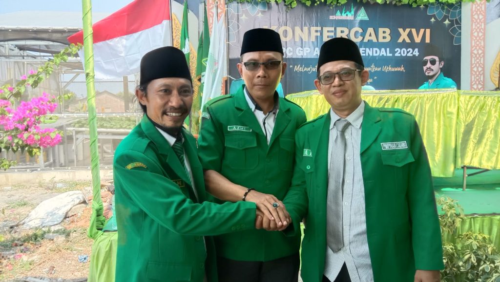 Konfercab XVI, Ahmad Ali Nurudin Terpilih Menjadi Ketua GP Ansor Kendal Masa Khidmat 2024-2028