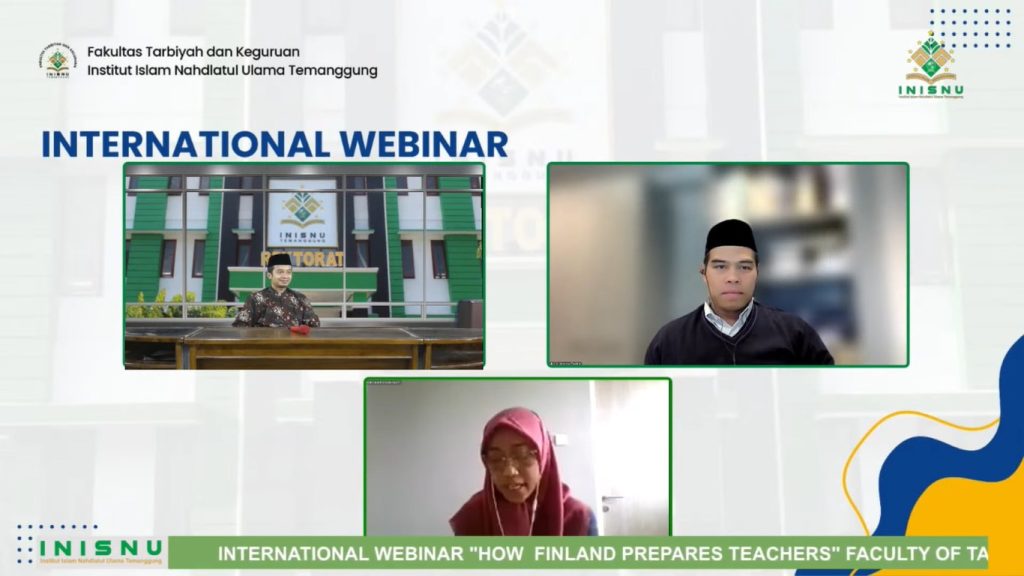 Fakultas Tarbiyah dan Keguruan INISNU Temanggung Gelar Webinar Internasional