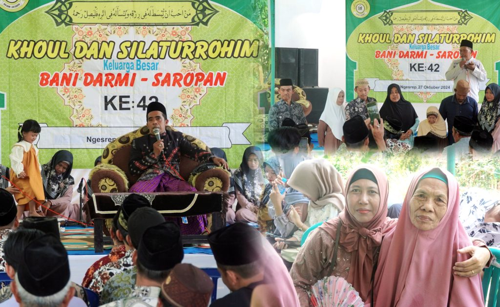 Kuatkan Jalinan Persaudaran, Keluarga Bani Darmi-Saropan Gelar Acara Haul ke-42 dan Silaturahim