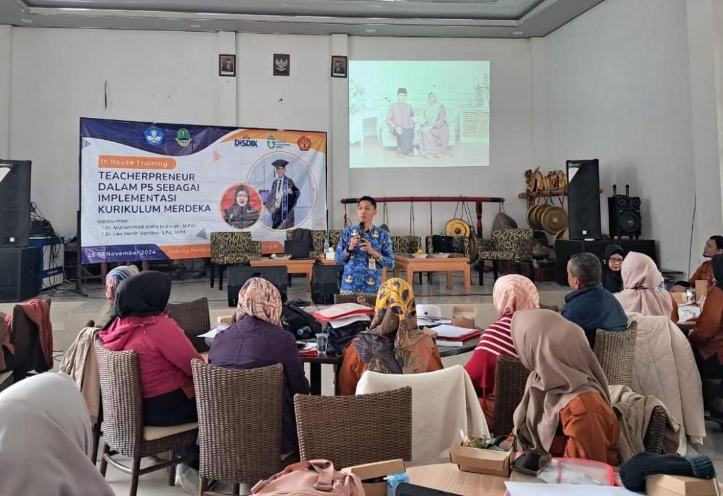 Ridho Golden Bagikan Strategi Penguatan P5 di SMA N 1 Ciawi