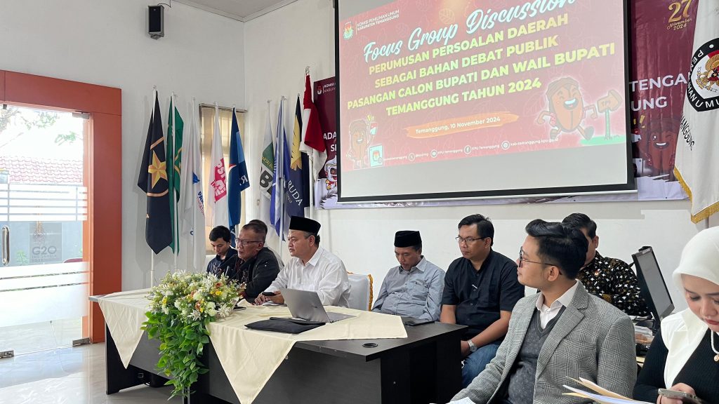 Sepakat, Inilah Tema Debat Pilkada Temanggung 2024