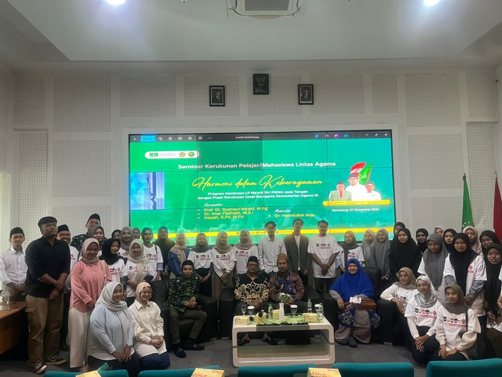 Seminar Ma’arif NU Jateng Tegaskan Toleransi Jadi Kunci Menjaga Keberagaman