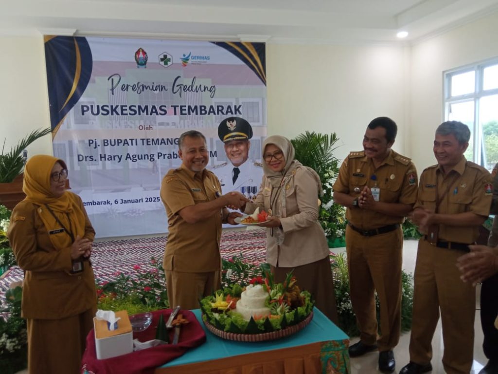 Pj Bupati Temanggung resmikan Gedung Puskesmas Tembarak Temanggung
