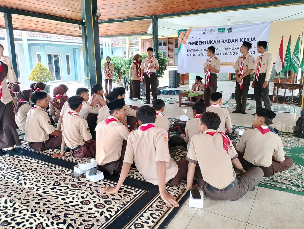 Sakoma NU Rembang Bentuk Badan Kerja untuk Menjaga Marwah NU dalam Gerakan Pramuka