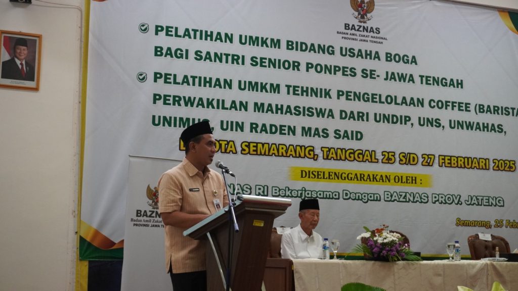 Baznas Jateng dan RMI PWNU Jateng Tingkatkan Keterampilan Kuliner Santri 