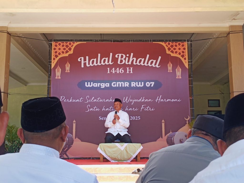 Pererat Silaturahmi, Warga Perum Graha Mandiri Residence Gelar Halalbihalal