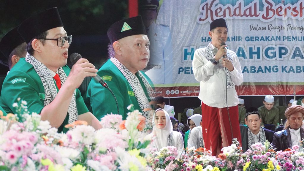 Peringati Harlah ke 91, PC GP Ansor Kendal Gelar Acara Kendal Bersholawat 