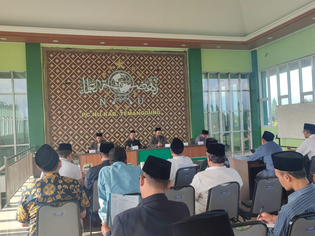 PCNU Temanggung Dorong Pembentukan Anak Ranting NU