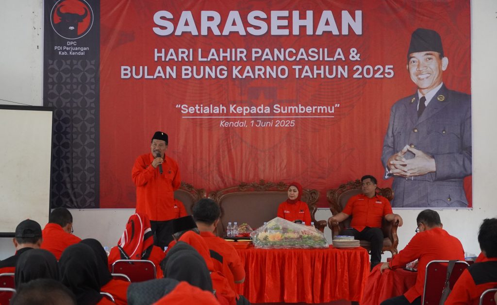 DPC PDI Perjuangan Gelar Sarasehan Peringatan Harlah Pancasila dan Bulan Bung Karno