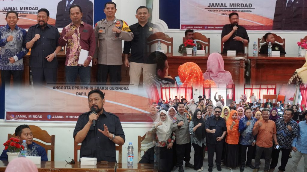 Turun ke Dapil, Anggota Komisi VII DPR RI Jamal Mirdad Serap Aspirasi Warga Kecamatan Ngampel