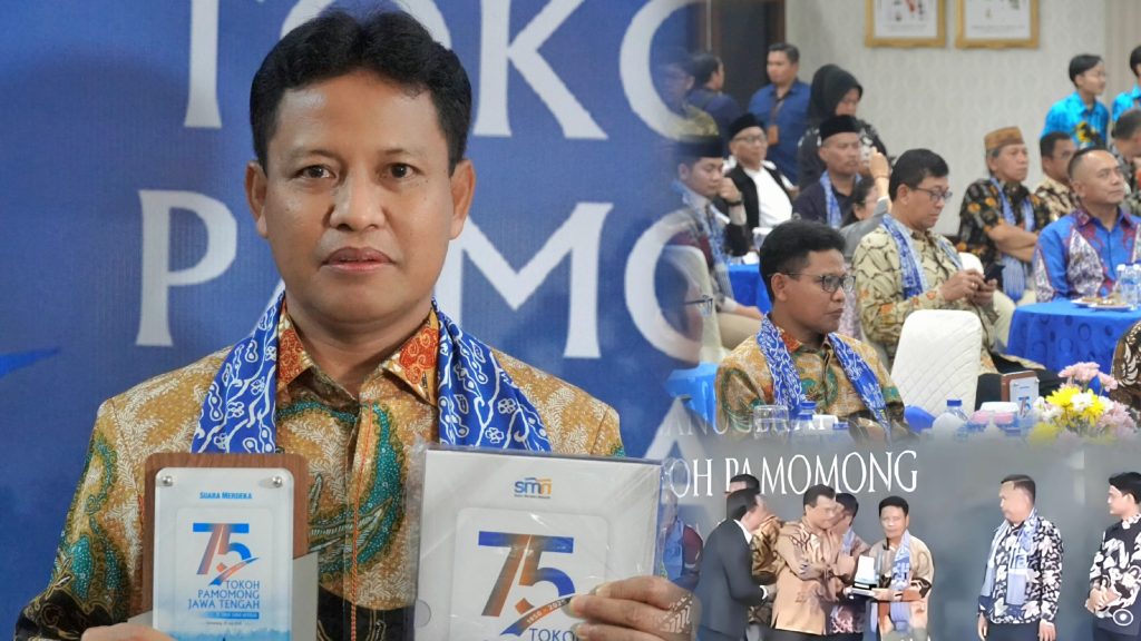 Anggota DPD/MPR RI Abdul Kholik Terima Penghargaan Pamomong Jawa Tengah