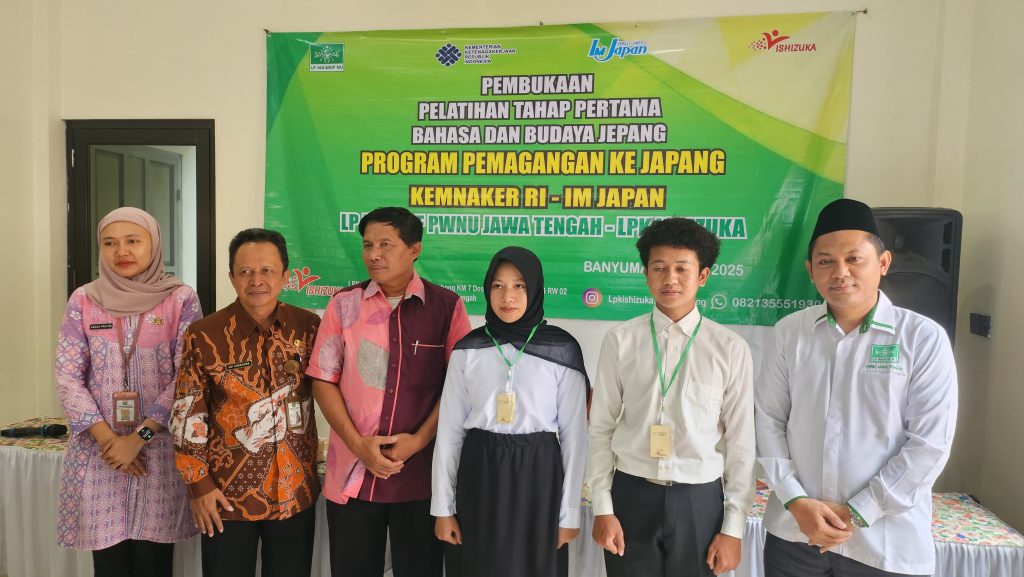 Pelatihan Bahasa dan Budaya Jepang di LPK Ishizuka Banyumas Resmi Dibuka
