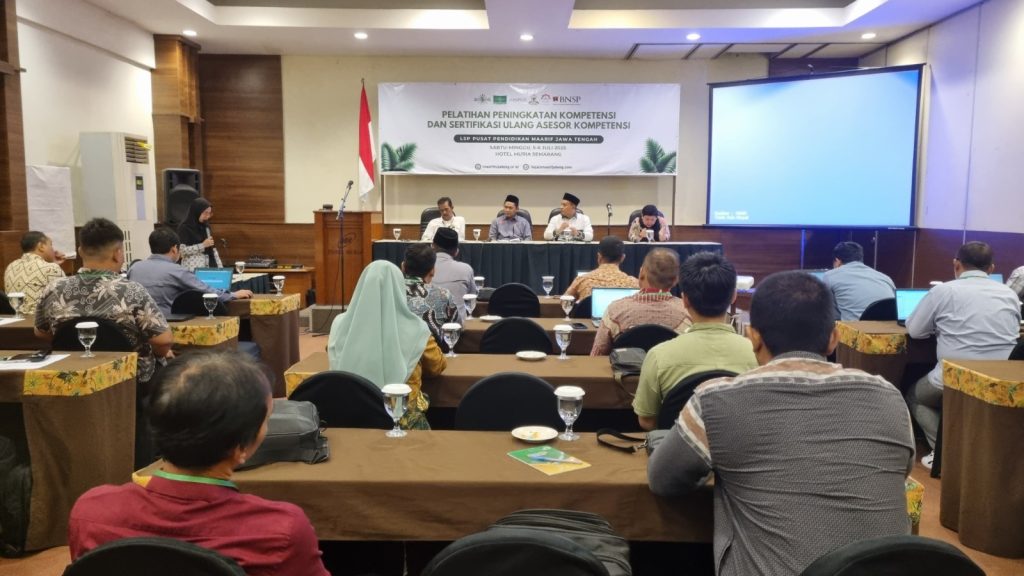 LP Ma’arif Satu-satunya Lembaga NU Jateng Miliki LSP, Komitmen Cetak Tenaga Kerja Kompeten