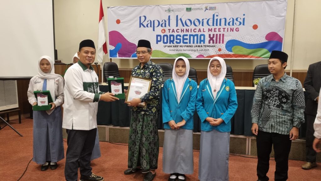 Sukseskan PORSEMA XIII 2025, Ma’arif NU Jateng Gelar Temu Teknis di Semarang
