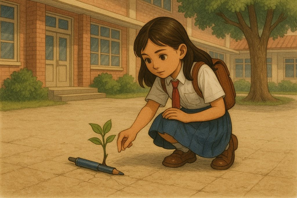 Pensil Patah yang Tidak Mau Menyerah