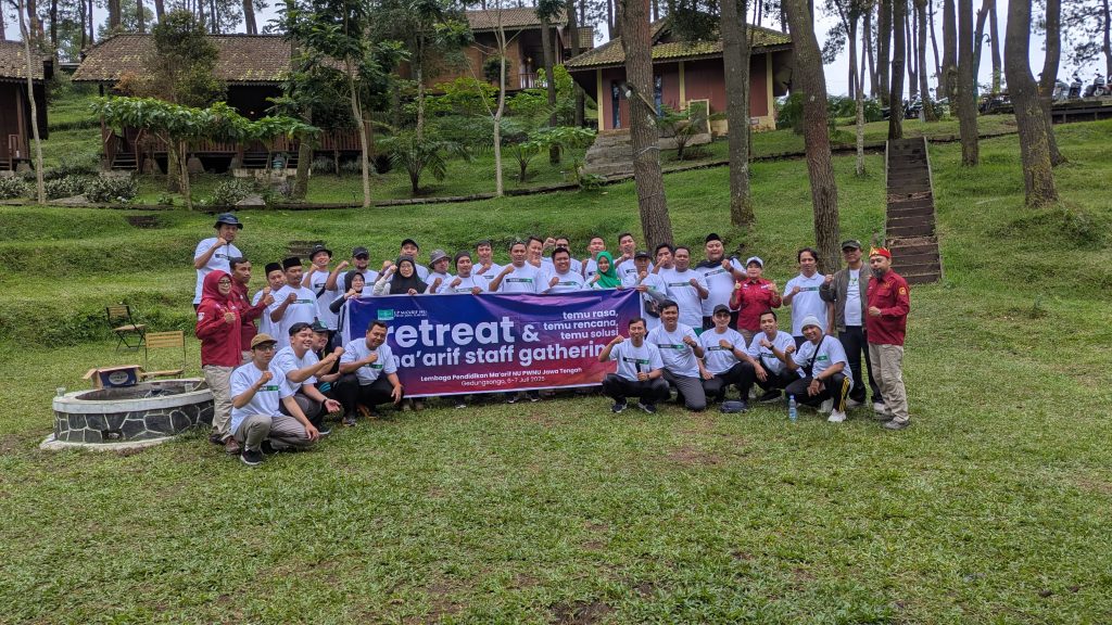 Momen Retreat dan Ma’arif Staff Meeting, Ketua Ma`arif NU Jateng “Aku, Kamu, Kita Setara”