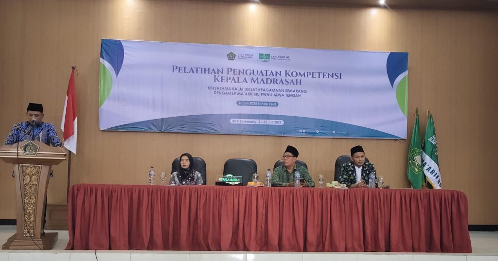 Dorong Kepemimpinan FAST, LP Ma’arif NU Jateng Gelar Diklat Kepala Madrasah