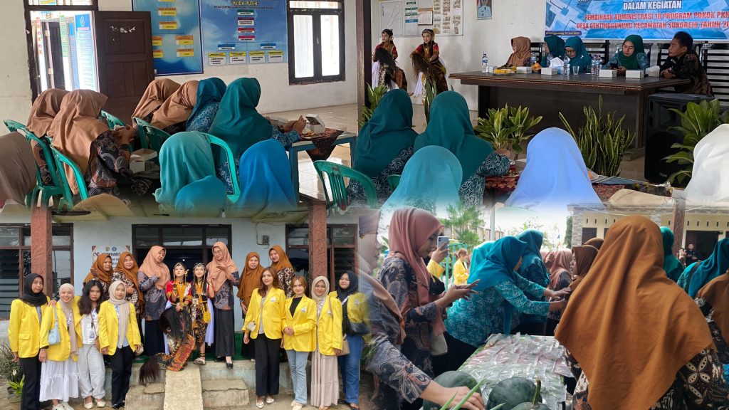 Kolaborasi dengan UNNES Giat 12, TP PKK Gentinggunung Bangkitkan UMKM dan Warisan Budaya