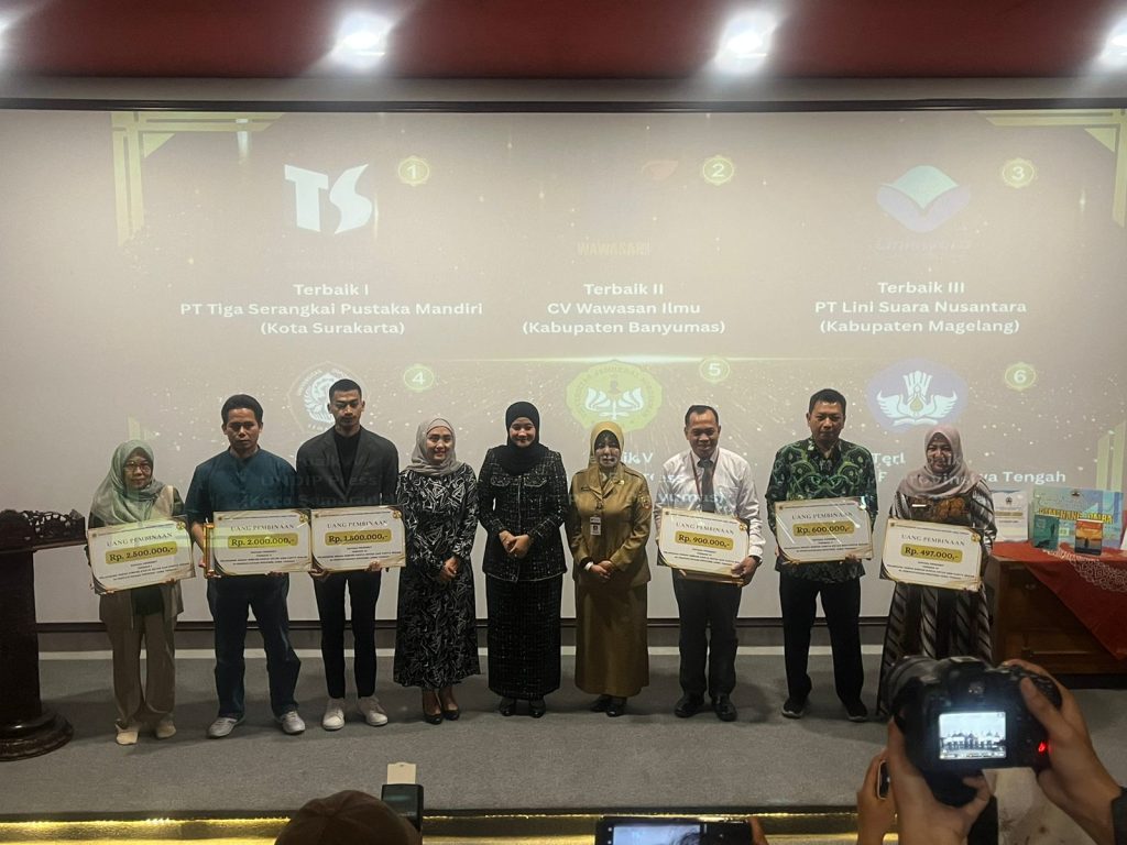 Inilah Penerbit di Jateng yang Dapat Penghargaan dari Dinas Kearsipan