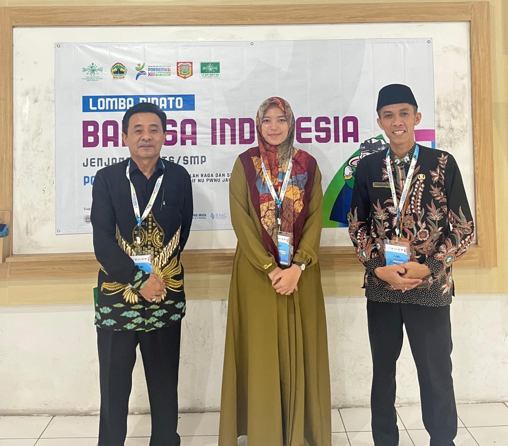 Juri Lomba Pidato Bahasa Indonesia MTs/SMP Apresiasi Porsema XIII