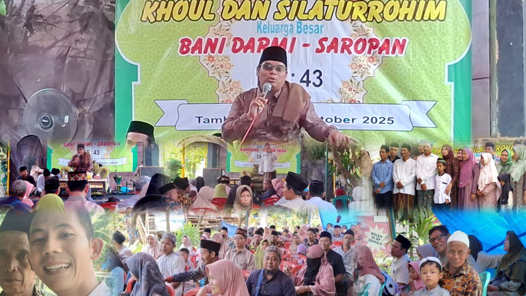 Haul dan Silaturahim Keluarga Besar Bani Darmi-Saropan Tahun 2025 Berjalan Penuh Khidmat