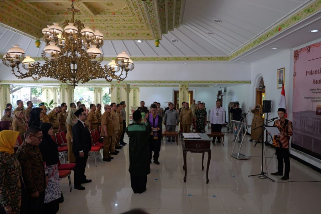 Sah, Ketua Dewan Pengawas LPPL Temanggung TV Lantik Direksi Baru