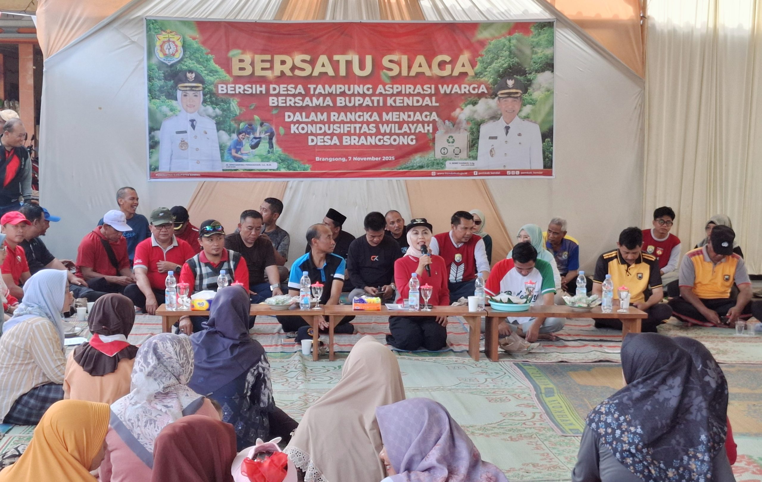Pemkab Kendal Laksanakan Bersatu Siaga di Desa Brangsong
