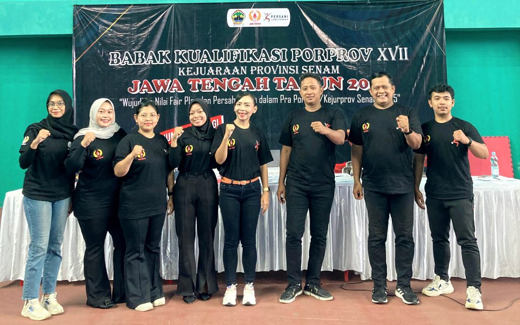 Delapan Juri Hasil Seleksi Penataran Ditugaskan pada Kualifikasi PORPROV Jateng Cabang Aerobic Gymnastic