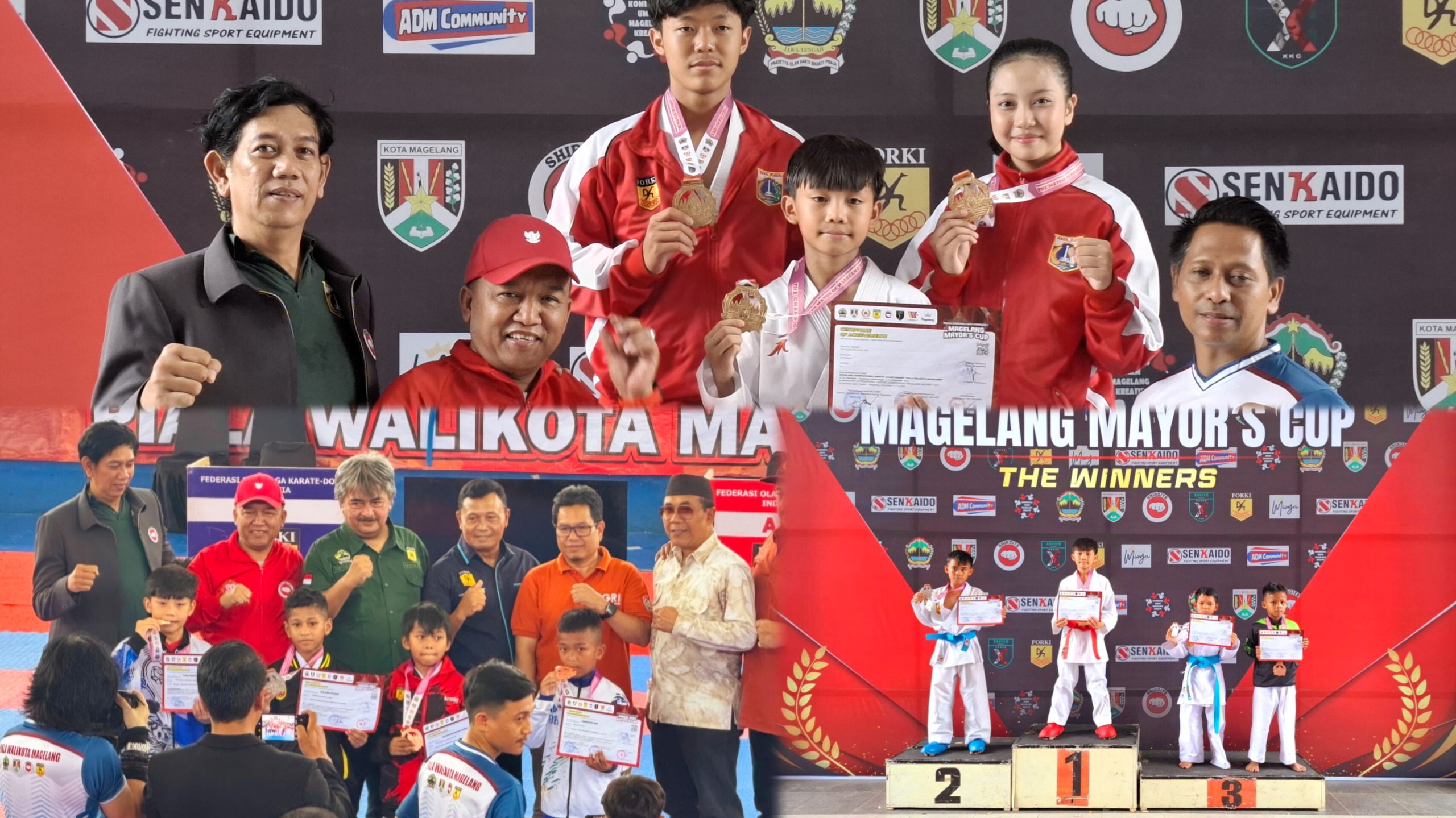 Raih Prestasi Membanggakan, Kenzi Adinata Raih Juara 1Internasional Karate Championship 2 