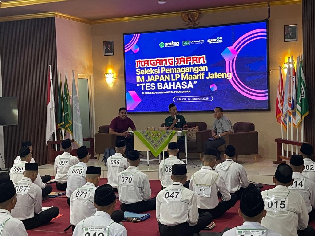 Pasca Seleknas 2025, Langkah Baru Lulusan Ma’arif NU Jateng Menuju Negeri Sakura