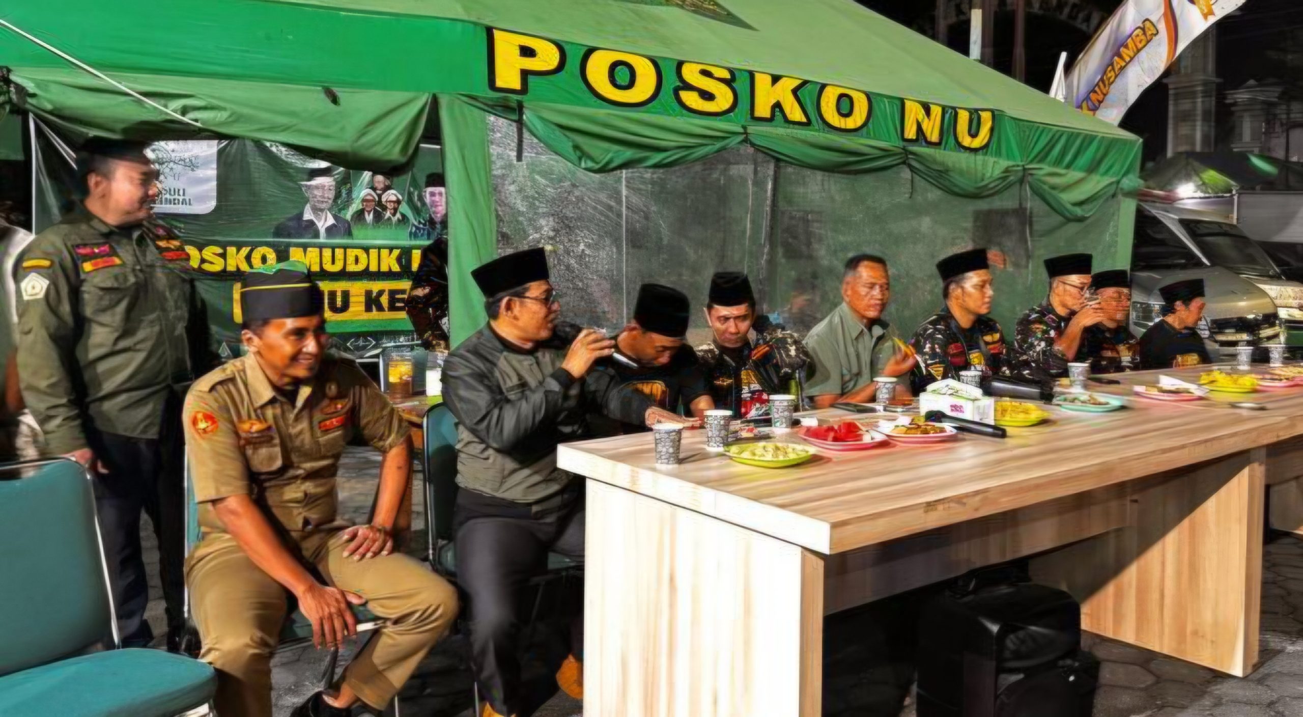 PW GP Ansor Jateng Cek Kesiapan Posko Mudik, PC GP Ansor Kendal Siap Layani Pemudik dengan Baik