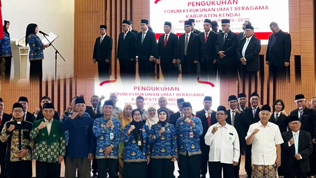 FKUB Kendal Resmi Dikukuhkan, Bupati Harap Jadi Garda Terdepan Kerukunan Umat Beragama