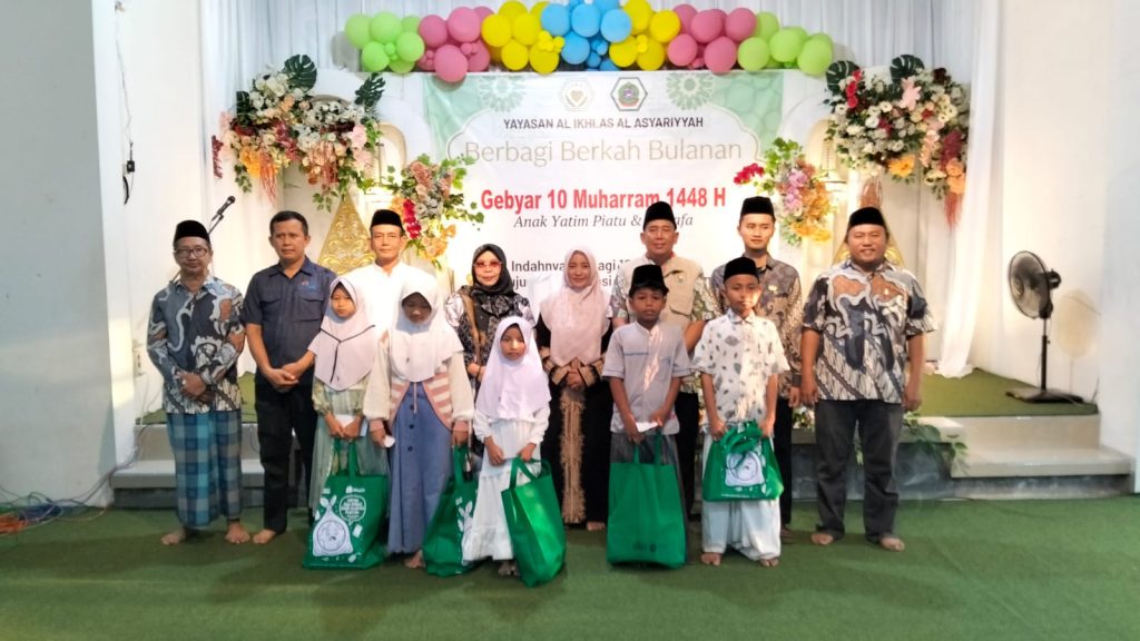 Yayasan Al Ikhlas Al Asyariyyah Santuni Ratusan Anak Yatim Piatu