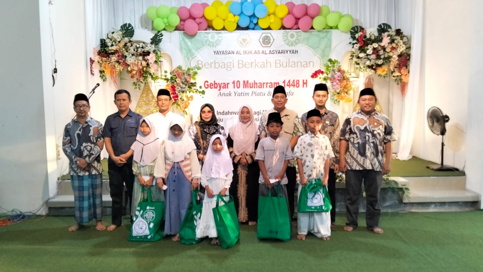 Yayasan Al Ikhlas Al Asyariyyah Santuni Ratusan Anak Yatim Piatu